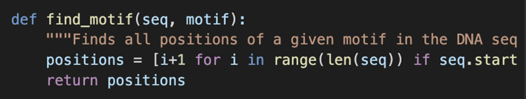 Step 5: Finding Specific Motifs or Substrings